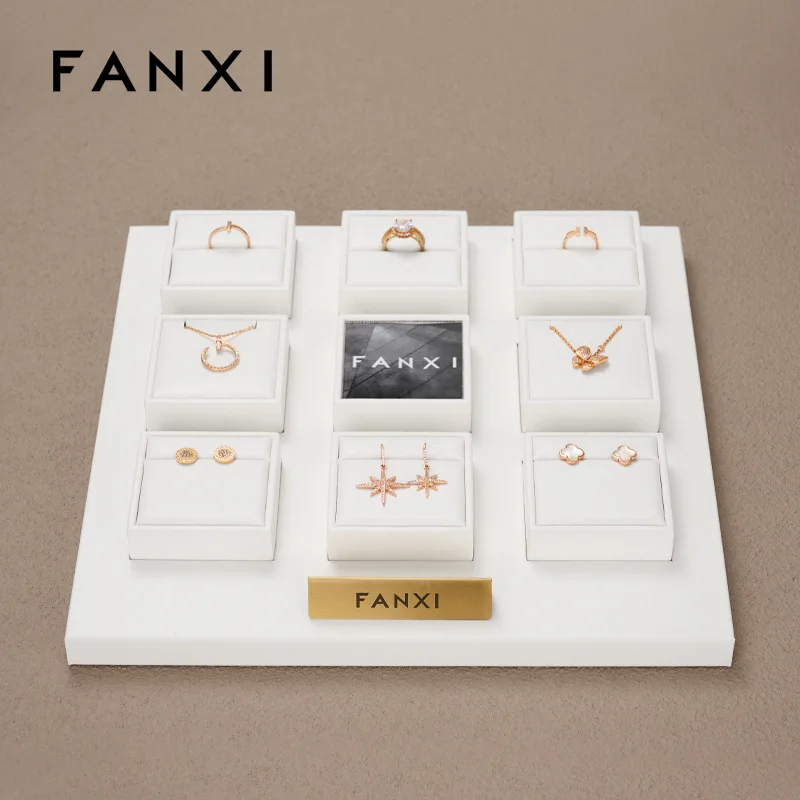 

Fanxi jewelry display props high-grade jewelry display ring earrings necklace counter jewelry display rack