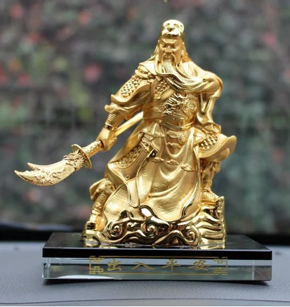 

Hot car perfume seat ornament, vehicle God of wealth crystal crystal perfume seat, Guan Gong perfume seat. Garden Decoration