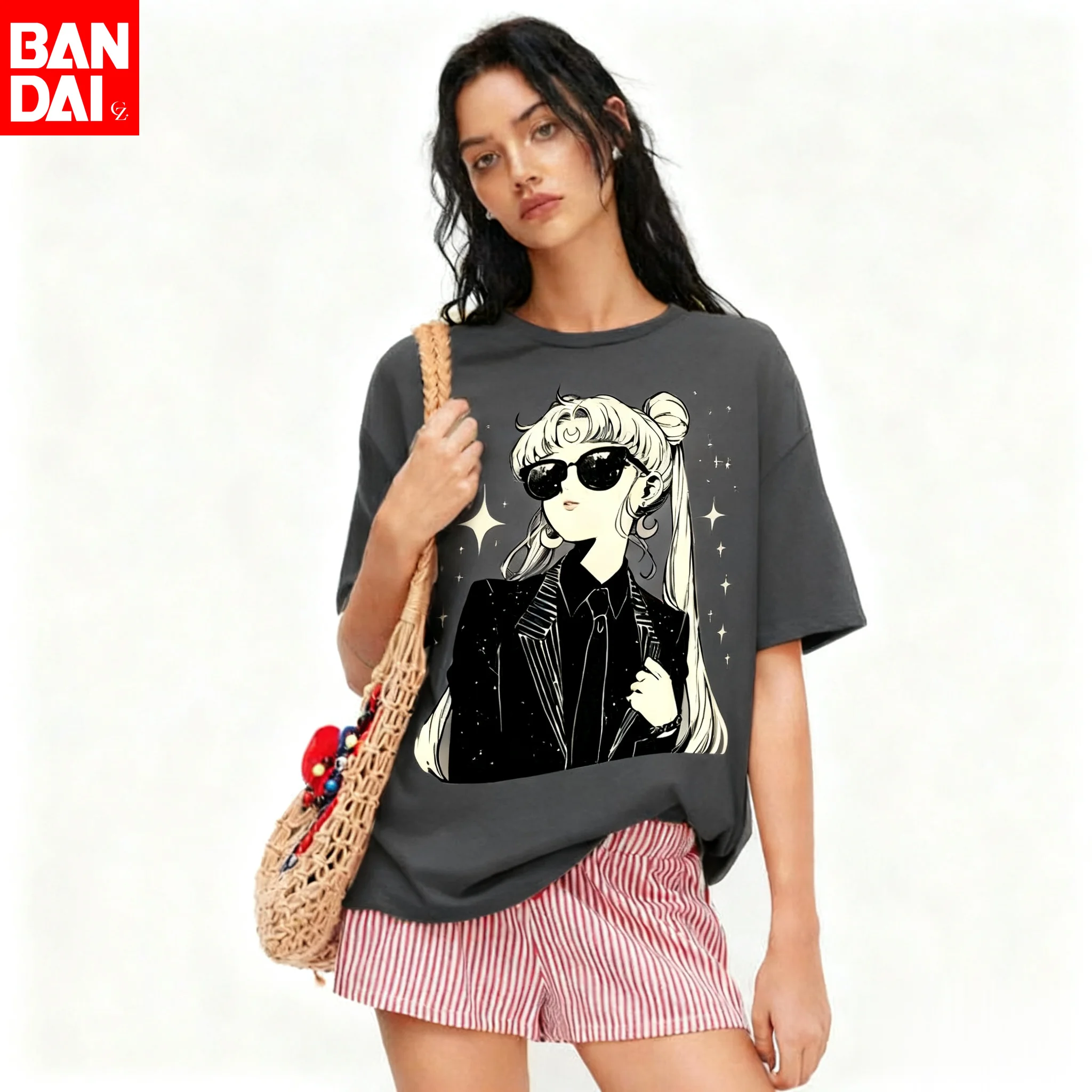 

Oversized Anime Men Women T Shirt One Piece Luffy Streetwear Gym Workout Short Sleeves Graphic Tee Loose Casual Tops Summer Y2k