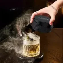 Electric Cocktail Smoker Kit With Multiple Fragrant Wood Chips Practical Whisky Smoking Tool Household Bar Drink Making