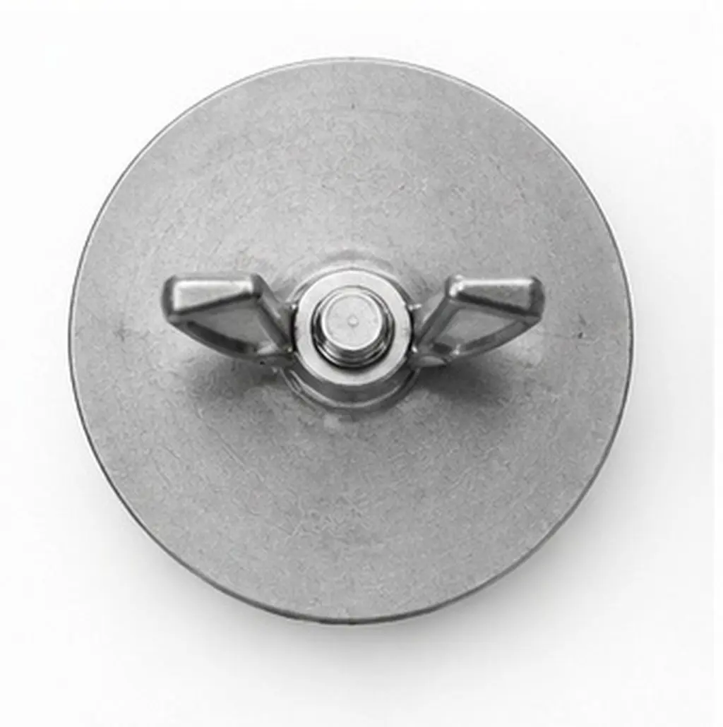 3 Inch Steel Mechanical Test Plug Rubber Seal Wing Nut Easy Install for Sink Pool Sewer Pipe Drain Clean Out Cap