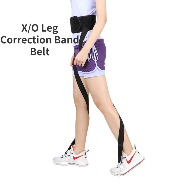 X/O Leg Correction Band Belt Bowed Knee Varion Ectropion Orthosis Band Adult Children High Elasticity Valgum Straightening Strap