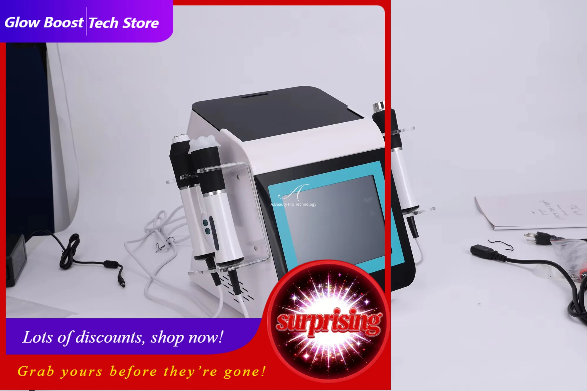 

NYPortable 3 в 1, CO2 Bubble Hydra, яркое омоложение кожи, косметическая машина для лица