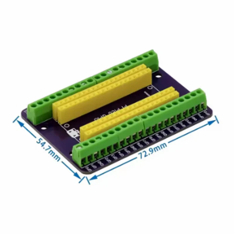 Raspberry Pi Pico لوح تمديد GPIO Breakout تمديد محول على متن الذكور والإناث دبابيس لبيكو