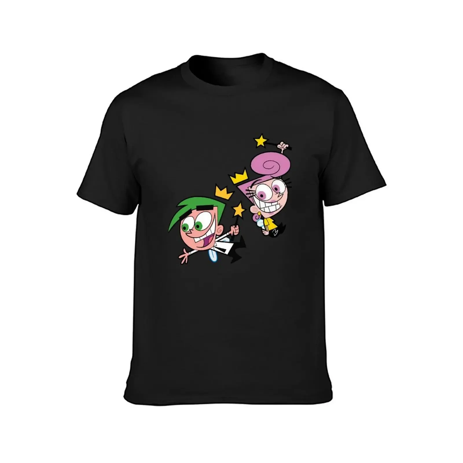 Funny Gifts The Fairly Odd Parents Wanda And Cosmo Halloween T-Shirt blue archive shirts graphic tee for a boy mens fashion