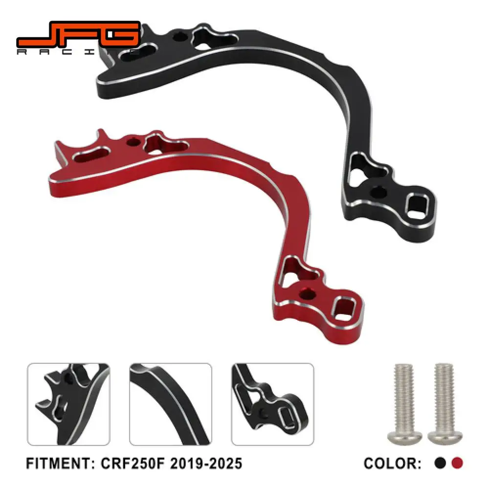 

Motorcycle CNC Aluminum Engine Guard Protection Cover Motorcycles Accessories For Honda CRF250F 2019-2025 Dirt Pit Bike