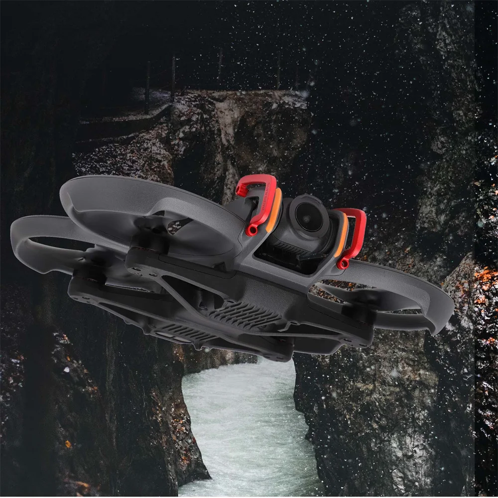 Barra de cámara de cardán para DJI Avata 2, Protector de parachoques de lente de Dron, anticolisión, aleación de aluminio, Protector PTZ, accesorios para Avata 2