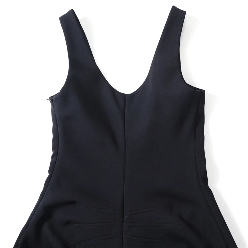 Women's jumpsuit New high waisted slim straight leg pants for the summer of 2026 Sleeveless curved knife pants Bodysuit women - view 3