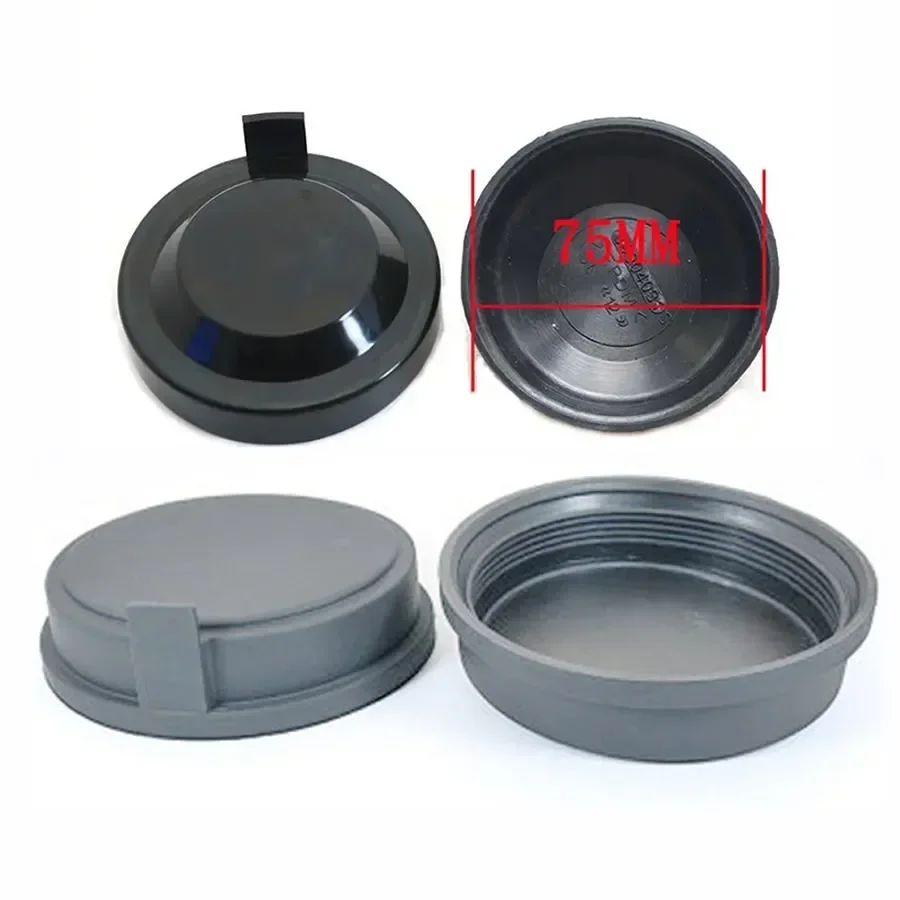 For Skoda Fabia 2015 2016 2017 Low High Beam Headlight Dust Cover Turn Signal Sealing Cap Durable Rubber Dustproof Lid 75mm 1pcs