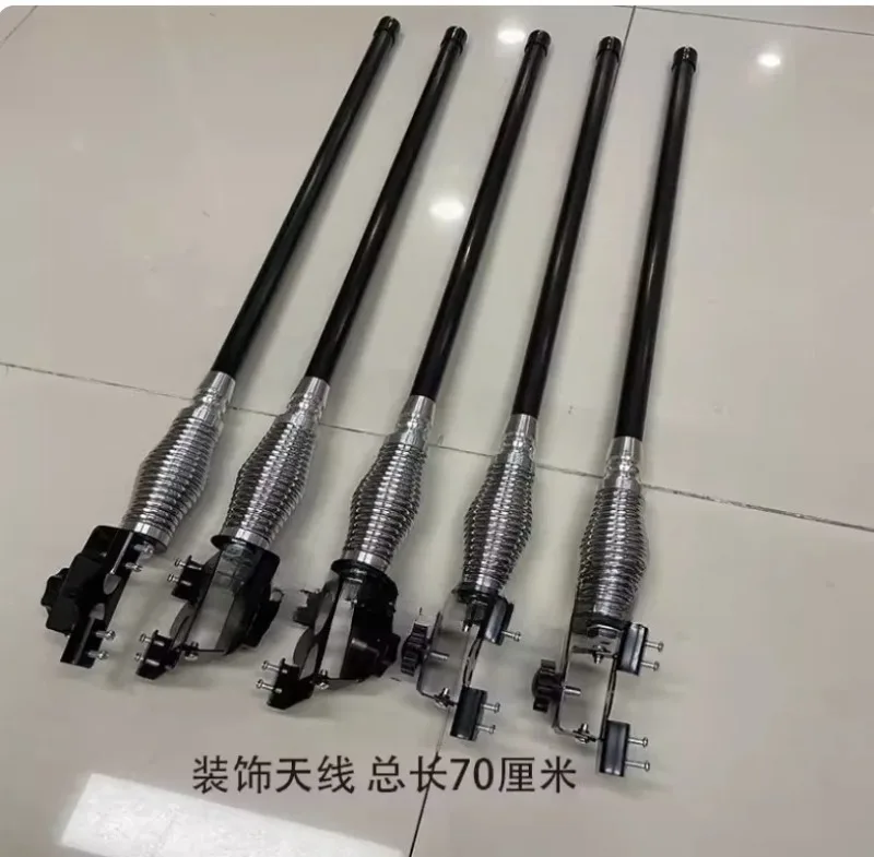1pcs  off-road vehicle antenna, clip edge non-destructive installation front bumper decorative antenna
