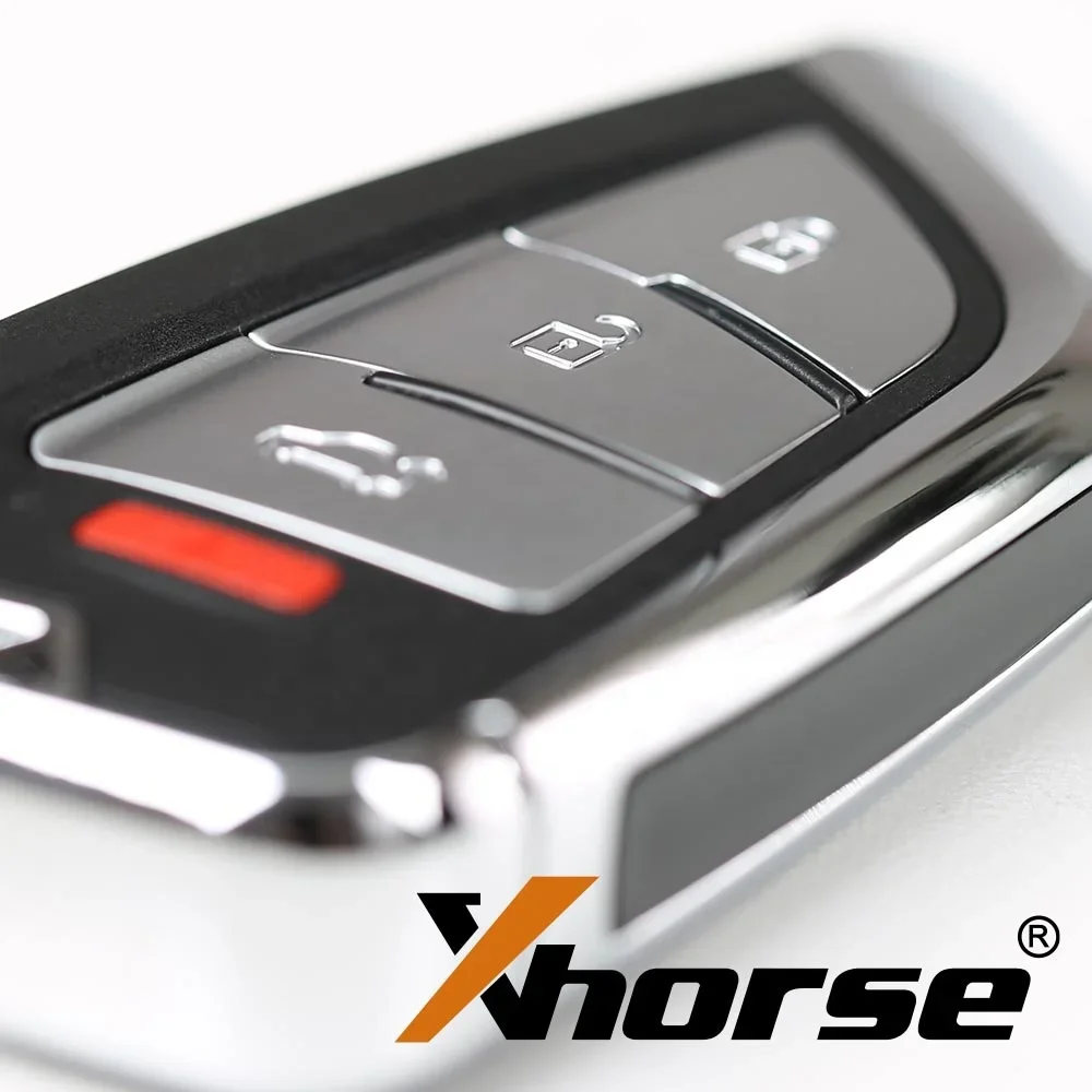 

-For Hot Selling Xhorse VVDI Knife Style-4BTN Memoeial Smart Remote Key XSKF21EN