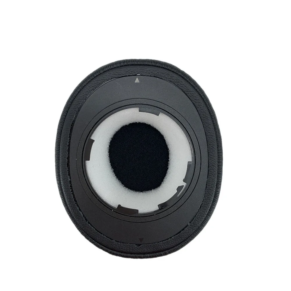 Soft Leather Earpads For Jabra Evolve2 65 UC MS Flex Headset Replacement Ear Cushion Cover Repair Parts Black Color