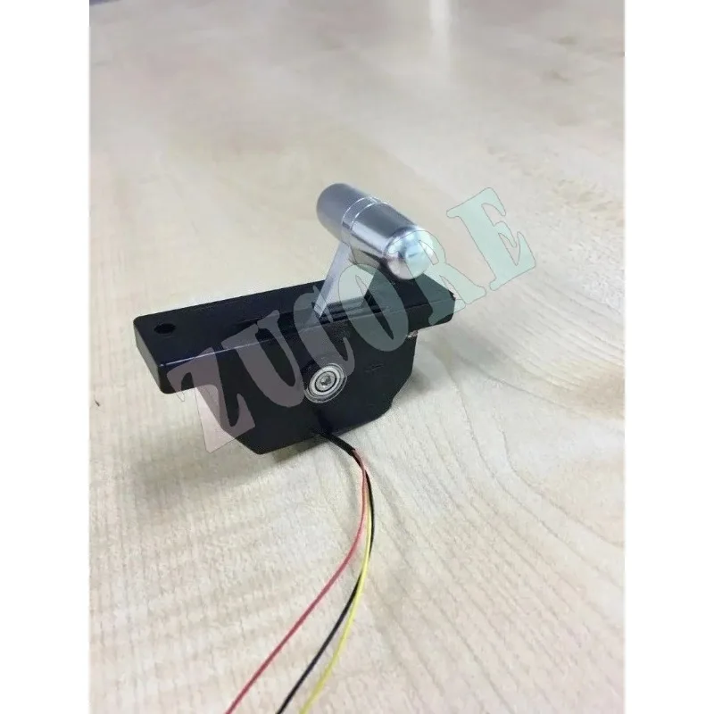 اصنع لقضيب دفع الفيديو T-BAR عصا التحكم أحادية المحور لقاعة عصا التحكم الصناعية نموذج جوي بدون طيار قضيب سحب