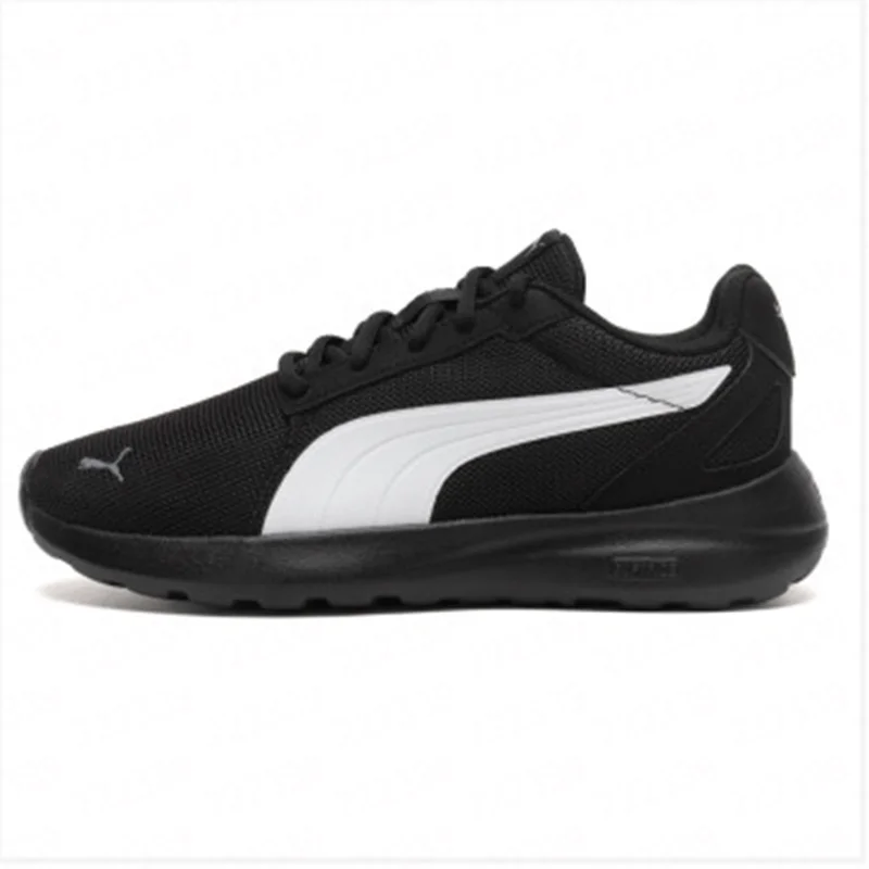 PUMA black sports shoes - new summer model, lightweight jogging shoes, low heel, shock-absorbing, casual shoes 400235-01