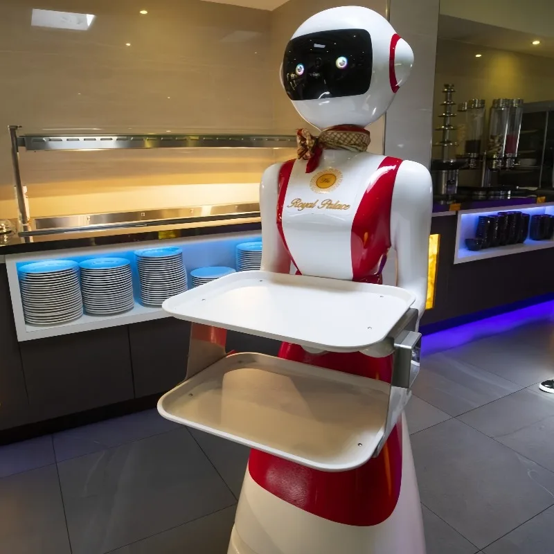Hot Sale New Design Smart Restaurant Food Delivery Service Robot Smart Restaurant Table Service Robot