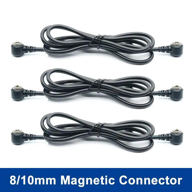 10-15A Magnetic Connector Threaded Power Charging Cable USB Magnetic Suction Contact Waterproof Male Female Plug Terminal Sensor