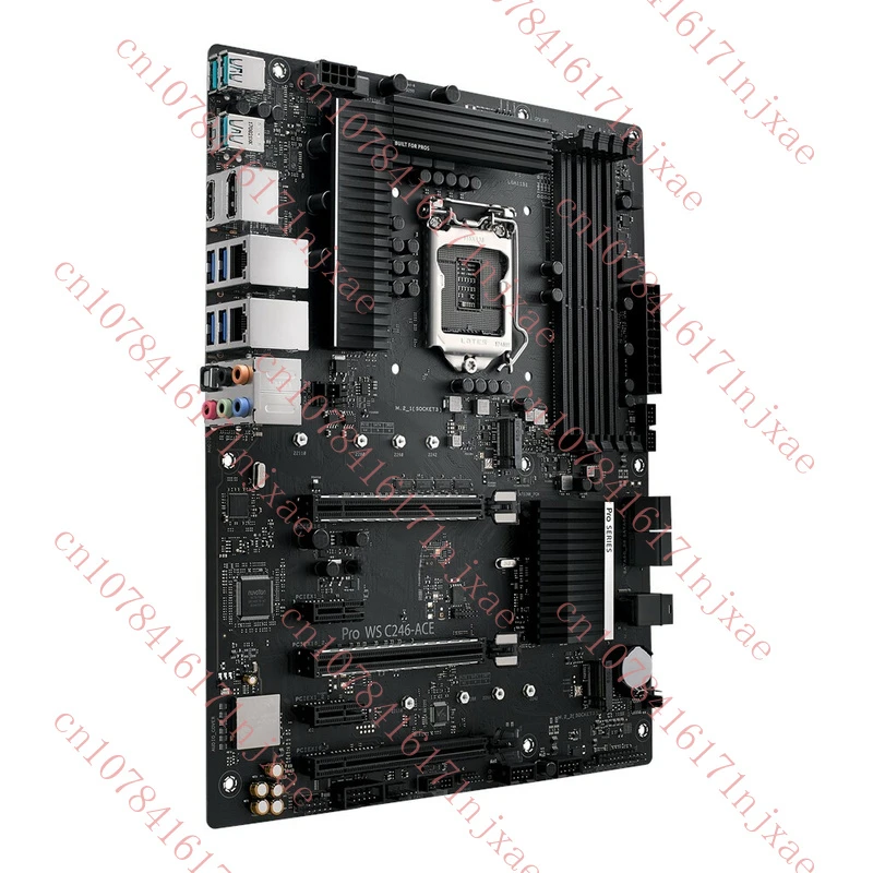 FOR ASUS Pro WS C246-ACE Server Motherboard Supports DDR4 64GB 1151PIN USB 3.1.