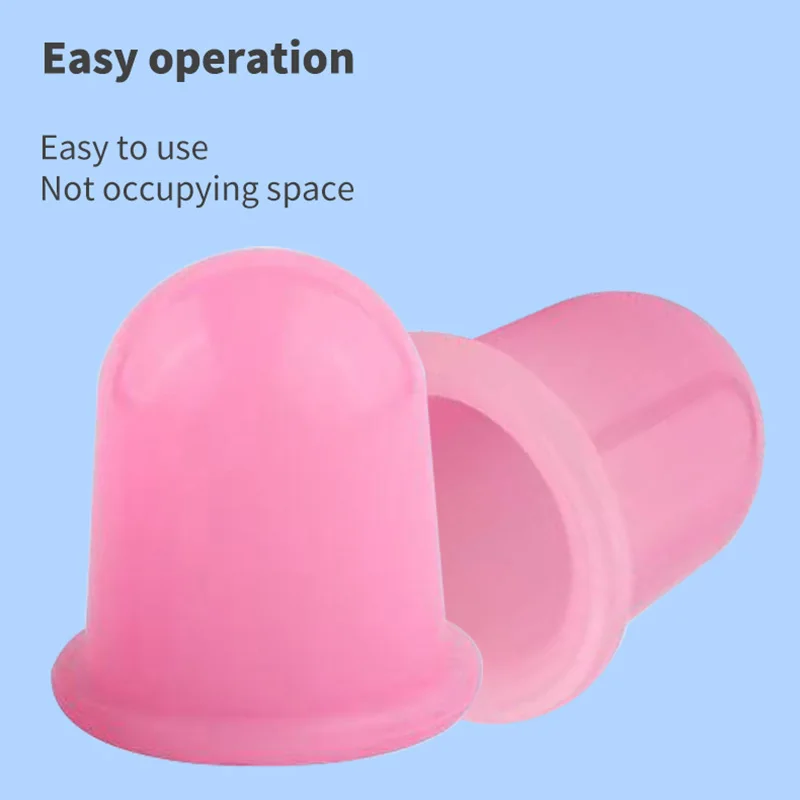 マッサージカップ、シリコンカッピングデバイス、家庭用ポータブルボディマッサージツール、カッピング真空カップ、手と足に適しています