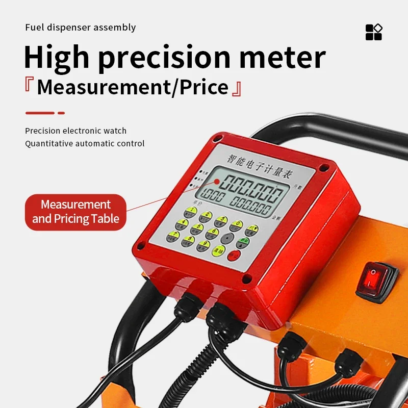 Factory Outlet 12V/24V Portable Metal Fuel Pump Set Self Priming Diesel Oil/Ga soline Pump Quantitative Flow Pack Wastewater