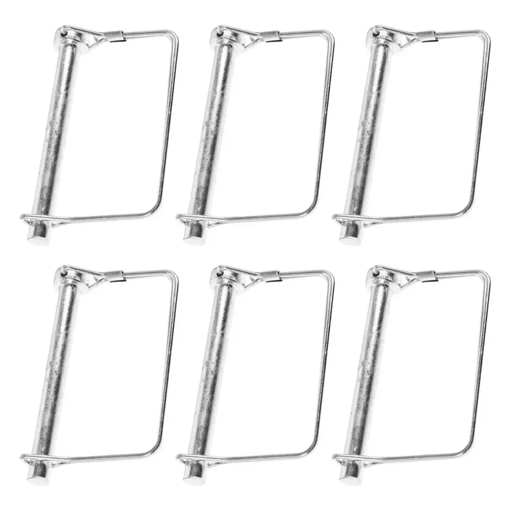 

6Pcs Trailer Coupler Pin Set Heavy Duty Safety Locking Pin for Utility Boat Trailers Easy Installation Secure Hitch Connection