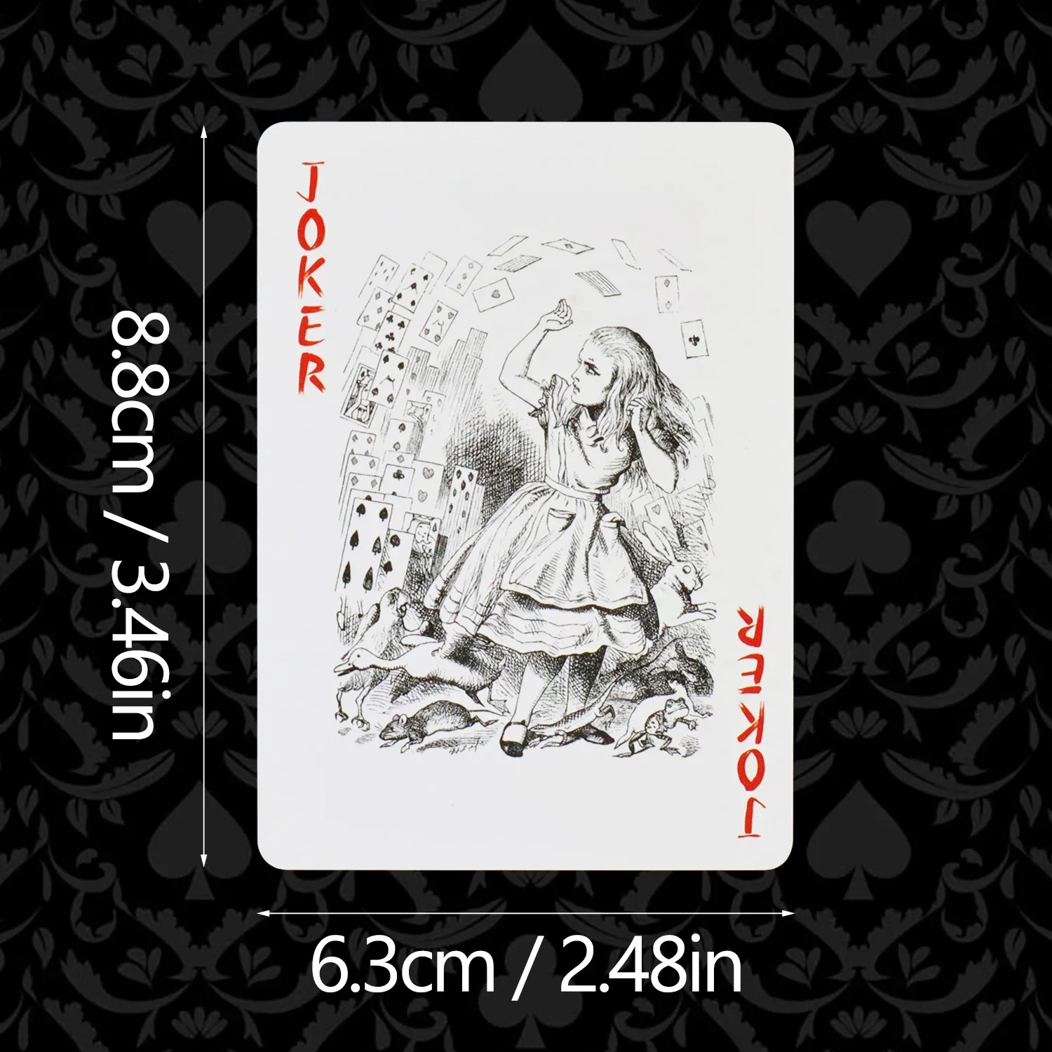 Pokers Game Deck Creative Alice Funny Cards Board Game Retro Classic Cute Paper For Club Party Games Playing Card Vintage Style