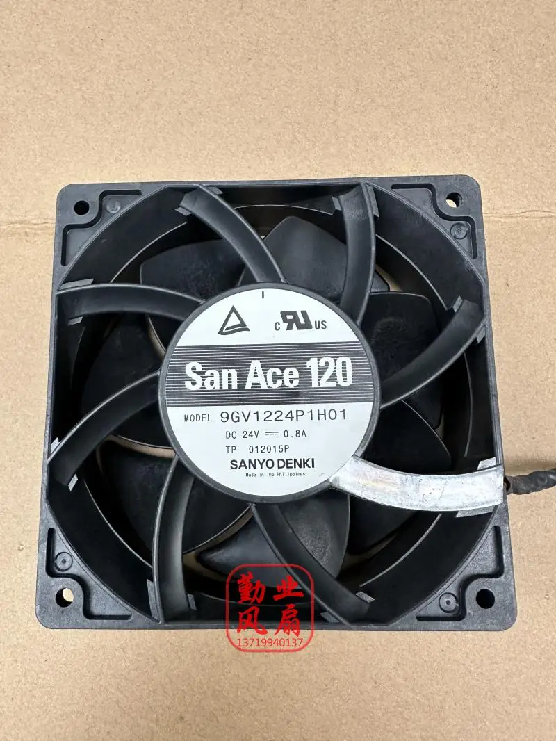 

SANYO DENKI 9GV1224P1H01 DC 24 В 0,8 А 120x120x38 мм 4-проводной охлаждающий вентилятор