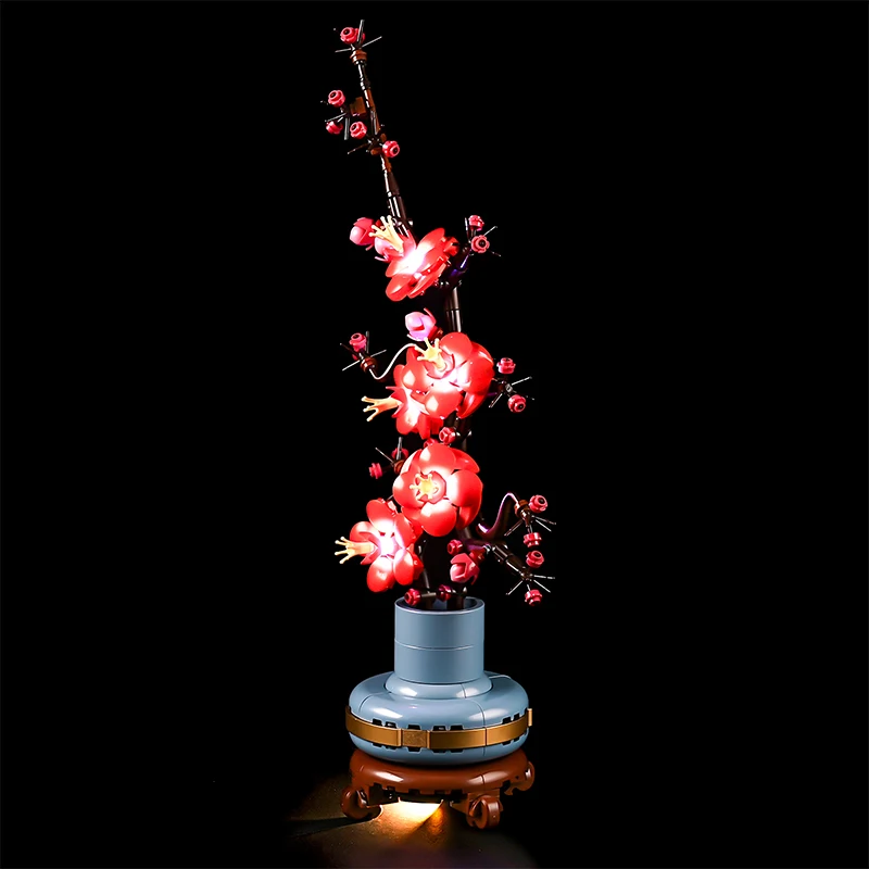 Premium DIY Led Light Kit For Lego 10369 Plum Blossom (Only Led Light,Without Blocks Model) Brighten Up Your Creations