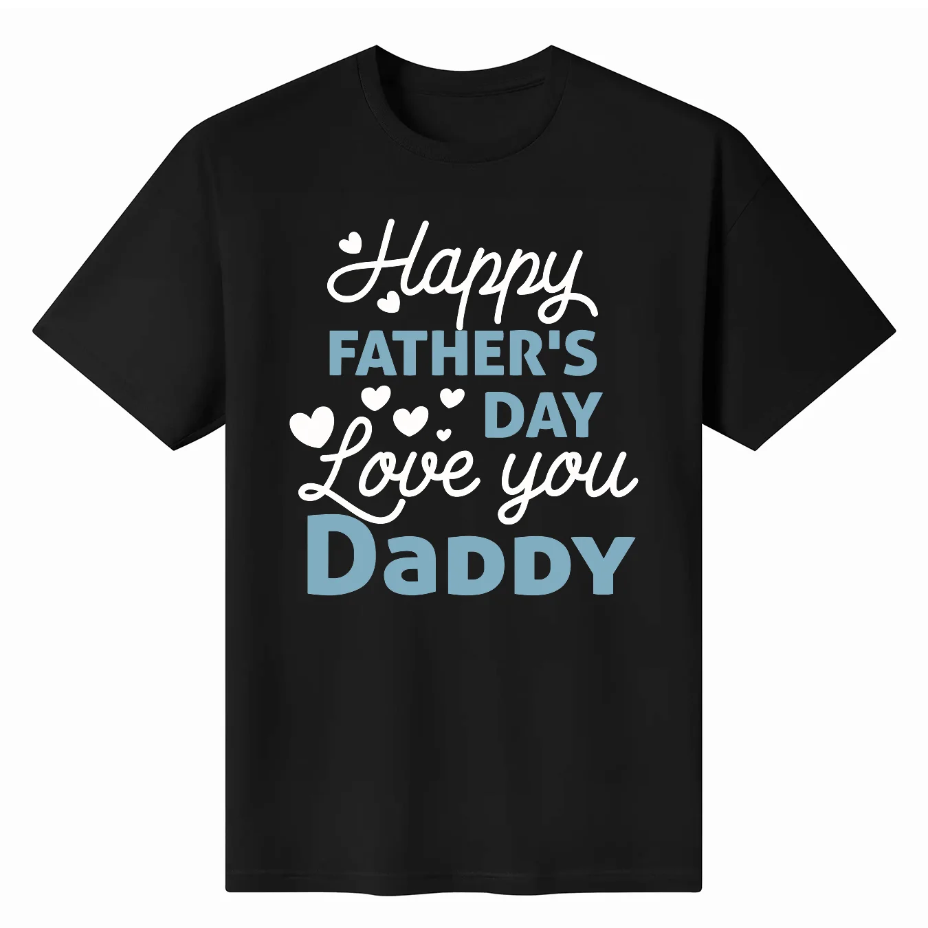 Happy Fathers Day Daddy Shirt 2024 For Dad Kids T-Shirt