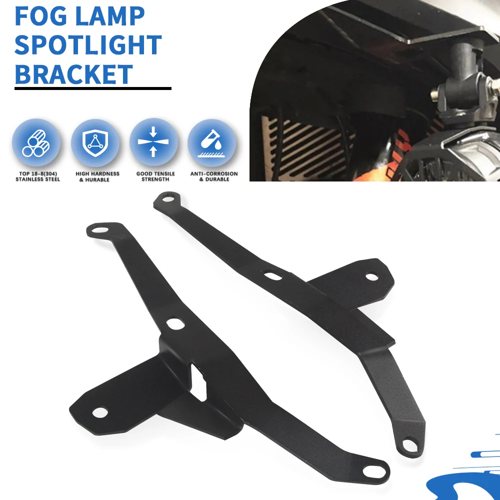 

For 1050 1090 1190 AdventureR All Year 1290 SuperADV R/S 2016-2020 Motorcycle Fog lamp Spotlight Bracket Holder Spot Light Mount