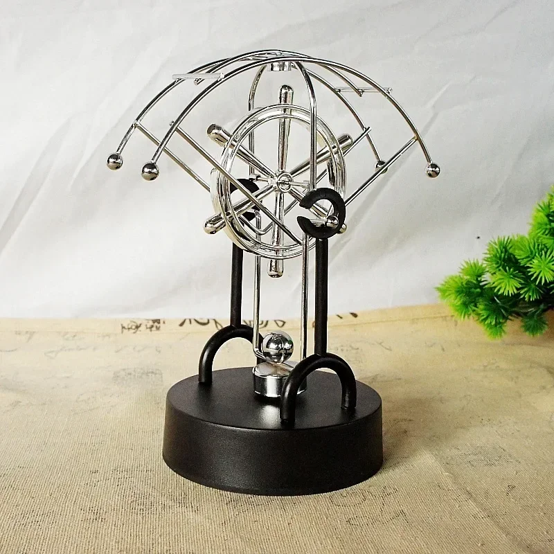 Parachute Sector Perpetual Motion Desk Decoration Newton Pendulum Metal Chaos Swing Creative Scientific Instrument Home Craft