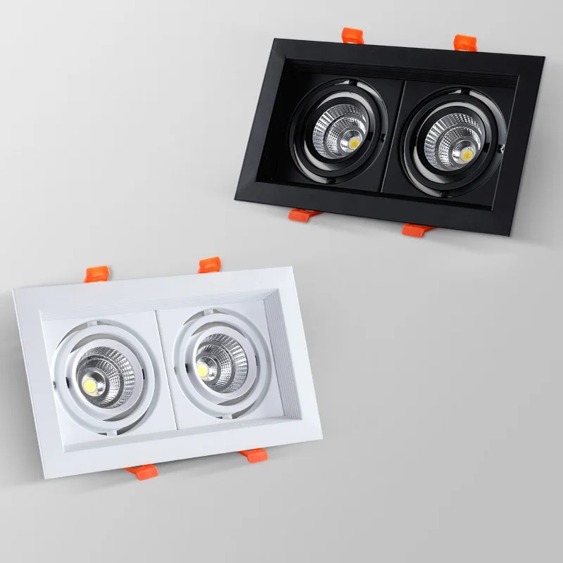 

LED Downlight COB Spotlight 12W 24W 36W Ceiling Inlaid Light Interior Lighting AC110V-220V Living Room Bedroom
