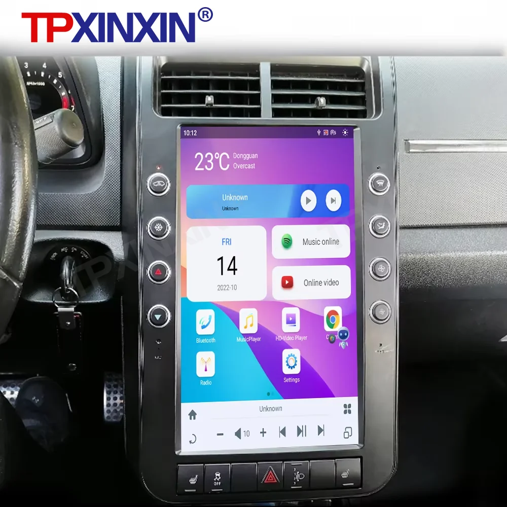 

Qualcomm 13.6" Touch Screen For Dodge Journey 2008-2013 Car Radio GPS Navigation Android Auto Carplay Stereo Multimedia Headunit