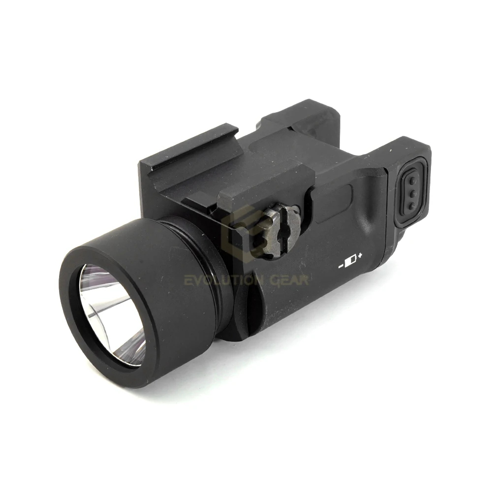 KLESHCH-1 Tactical IR Flashlight  Weaponlight Scout Light with Strobe Function Mounted on Picatinny Rail Aluminum CNC Hunting