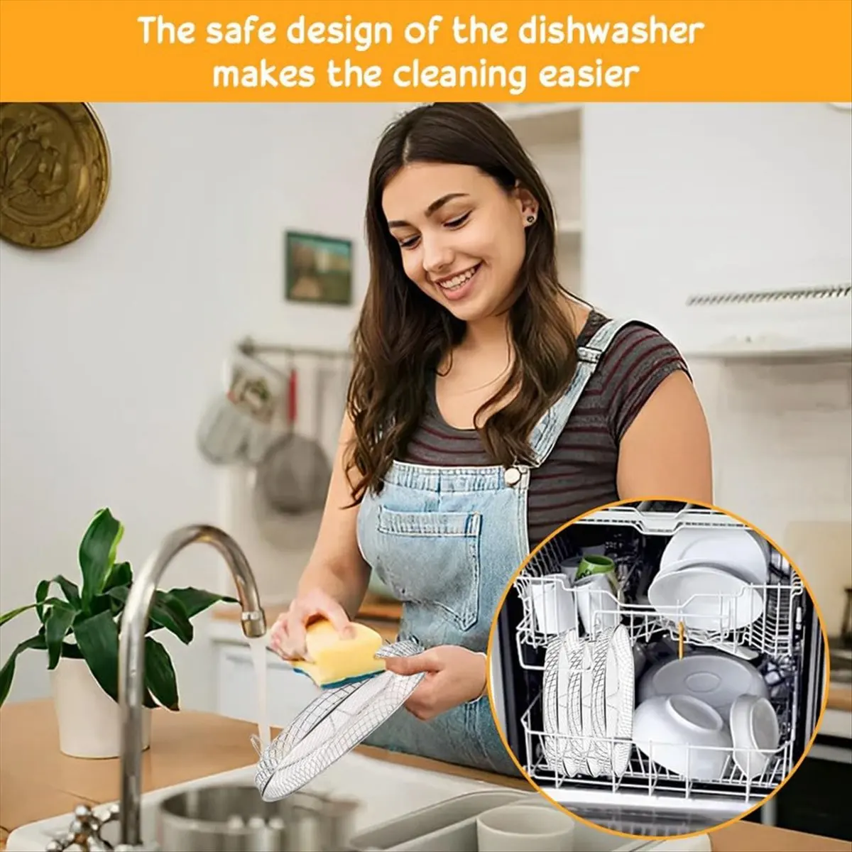 Exquisite- Air Fryer Rack Round 3 Layer Stackable Dehydrator Racks Stainless Steel Air Fryer Basket Tray Air Fryer Accessories