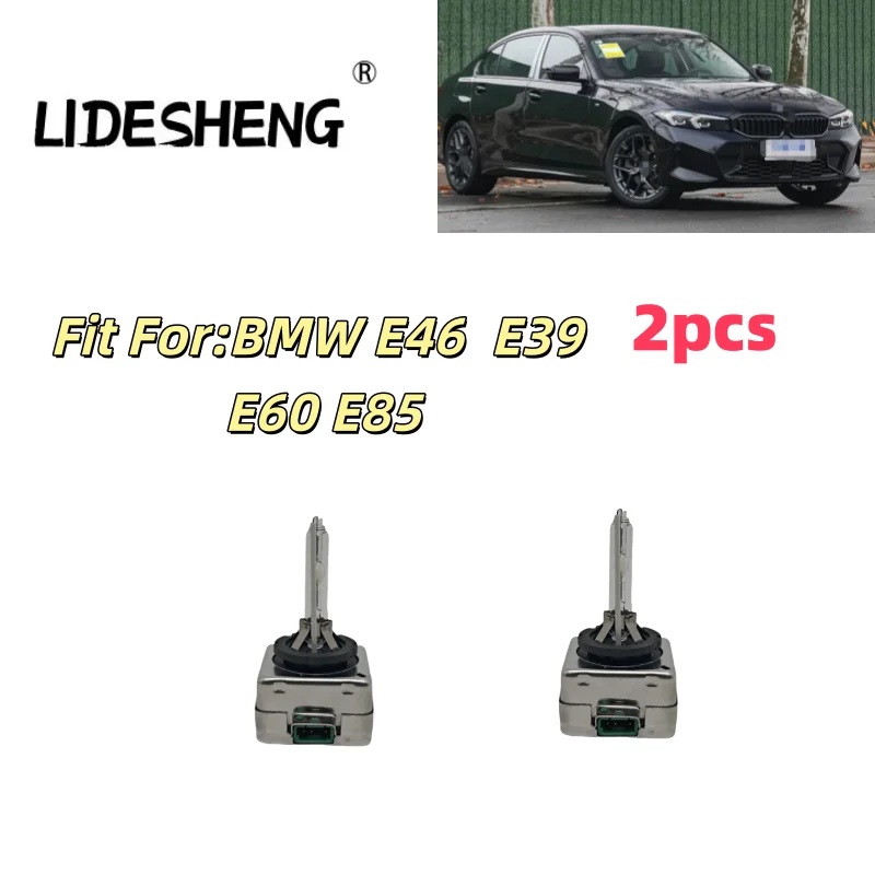 63210398155 2PCS 6500K HID XENON HEADLIGHT BULBS SET For BMW E46  E39 E60 E85