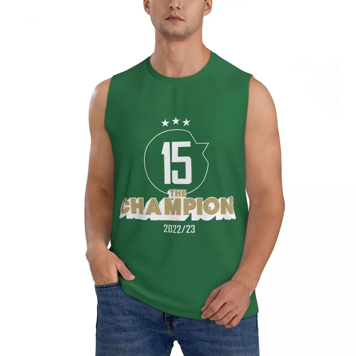 

Israel MHFC Maccabi - Haifa Athletic Men's Hd Print Cotton Tank Top Muscle Tee Sleeveless T-Shirt Tagless Tank Undershirt