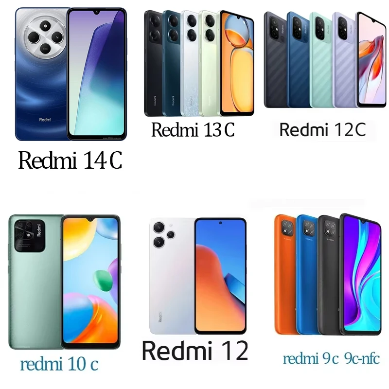 redmi 14c ガラスredmi 13c、redmi 13c フィルム上の保護強化ガラスxiaomi redmi 12c redmi 10c カメラレンズ redmi 13 c 保護フィルム xiomi redmi 9c 12 cスクリーンプロテクター screen protector