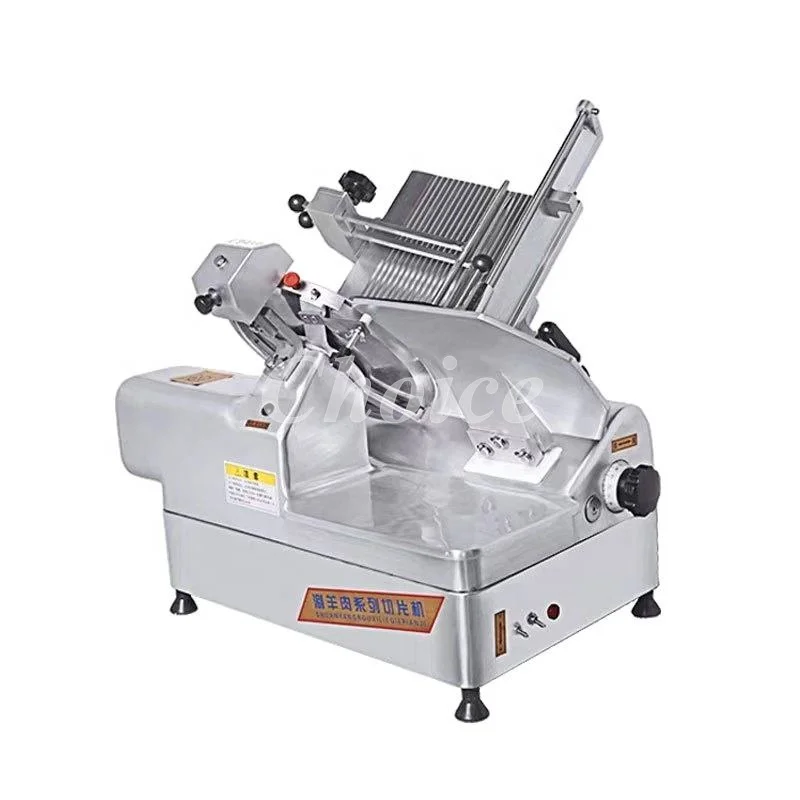 0-12mm Slicing Thickness Electric Pork Chicken Frozen Meat Slicing Cutting Machine Meat Slicer Cutter