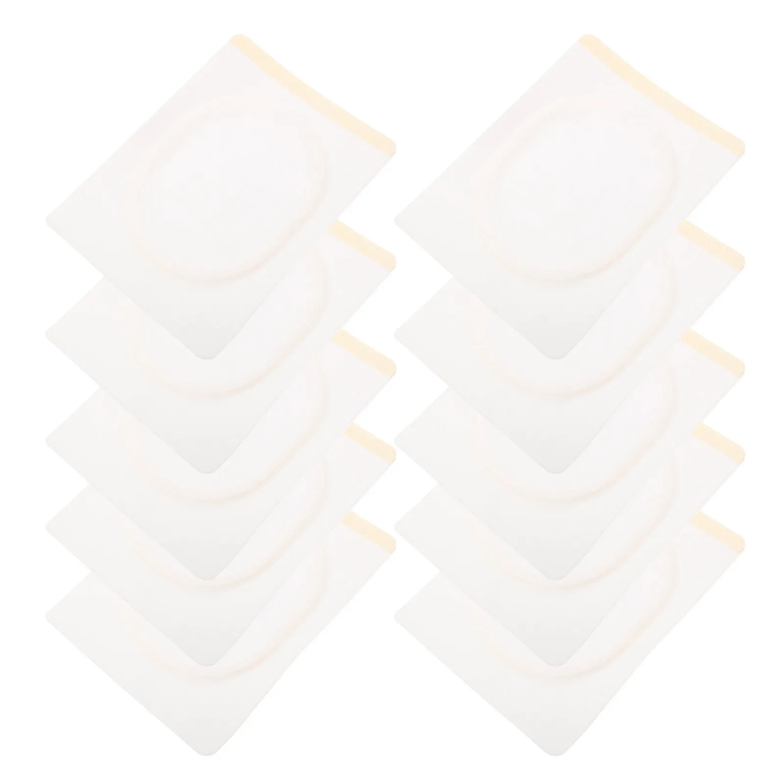 20Pcs Acupoint Blank Plaster Stickers Fabric Material High Elasticity High Viscosity Not Easy to Fall Off Four Corner Secure