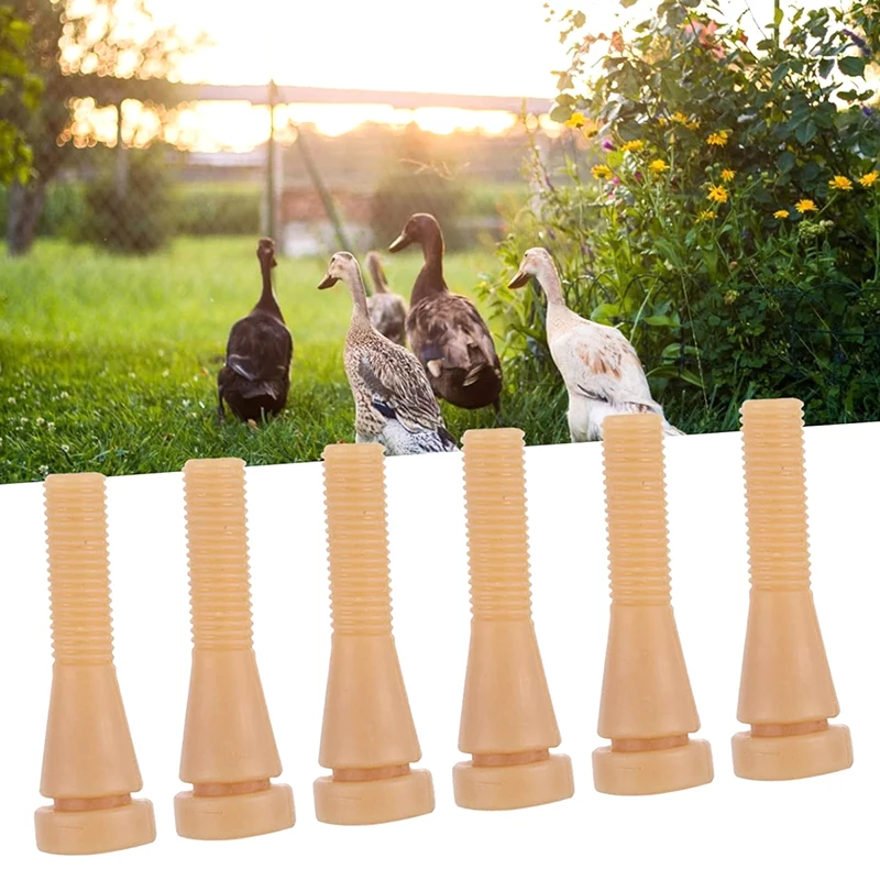 20/50Pcs Poultry Rubber Rod Pigeon Quail Length 60 MM Rubber Plucking Fingers Removal Machine Glue Stick Plucker Poultry Supplie
