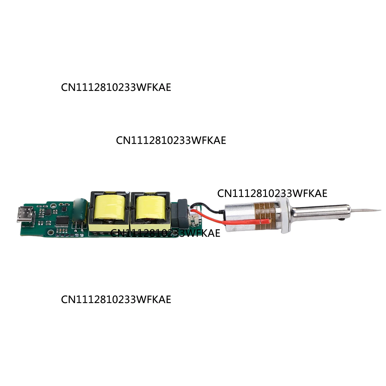 30W 40KHz ultrasonic cutting tool transducer blade with drive module for 3D printing plastics, wood, resins
