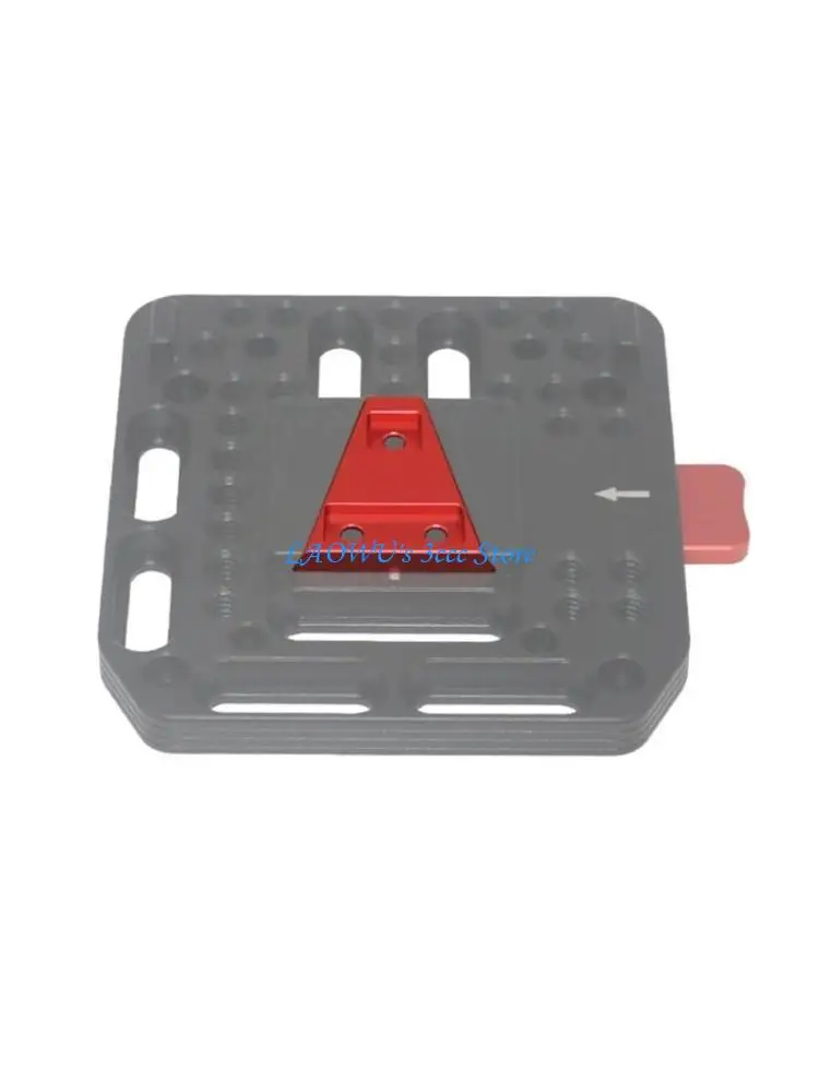 

Y8AD Metal V Mount Battery Plate Rust Resistant Battery Holder for Long Time Use