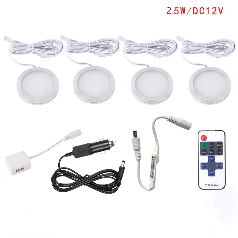 Branco quente LED Spot light 2W redondo recesso luz interior para quarto cozinha jardim iluminação spot