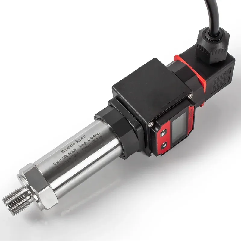 M20*1.5 Pressure Transmitter Digital Display -1bar-0bar 600 Bar 0.3bar 200bar Gauge to 4-20mA RS485 LCD Hersman Pressure Sensor
