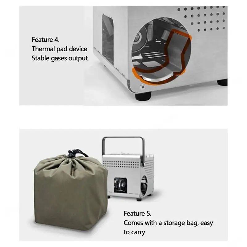 Winter Heater Mini Heater Stove Household Room Heating Warmer Camping Portable Steel Warmer Heating Cover Outdoor Equipment