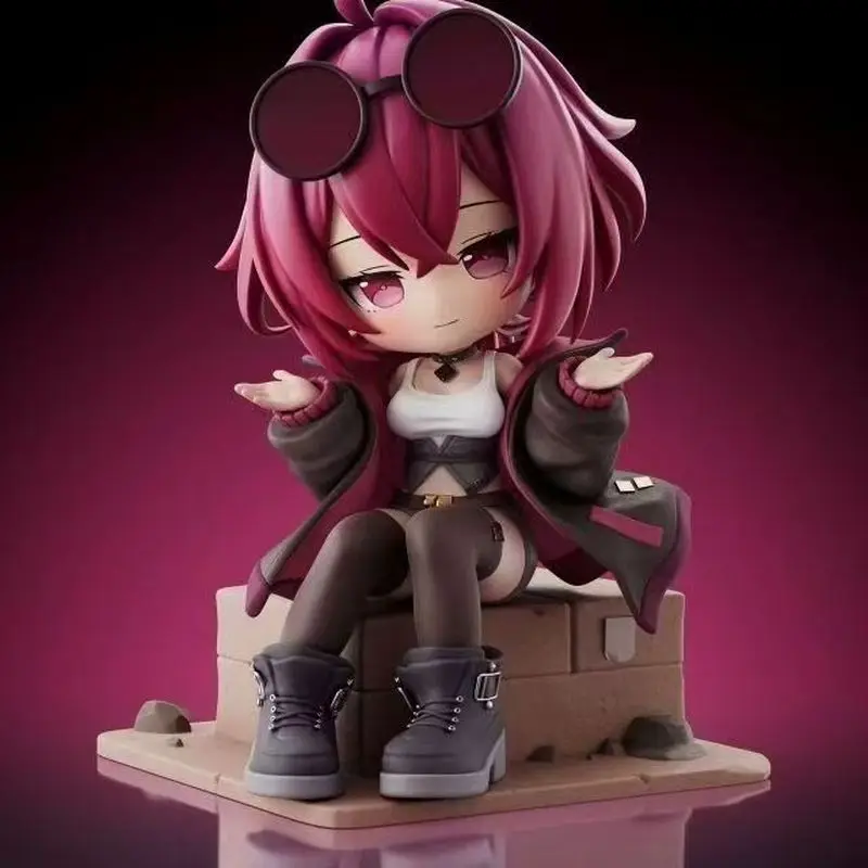

Honkai Star Rail Kafka Chibi Sitting Beauty Girl Figure Collectible Statue Model Desktop Ornament Gift For Anime Collectors