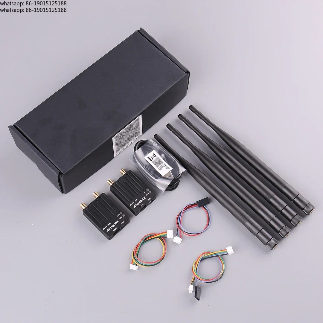 Metal RFD900X data radio, supporting PPM and SBI remote control signal forwarding spot