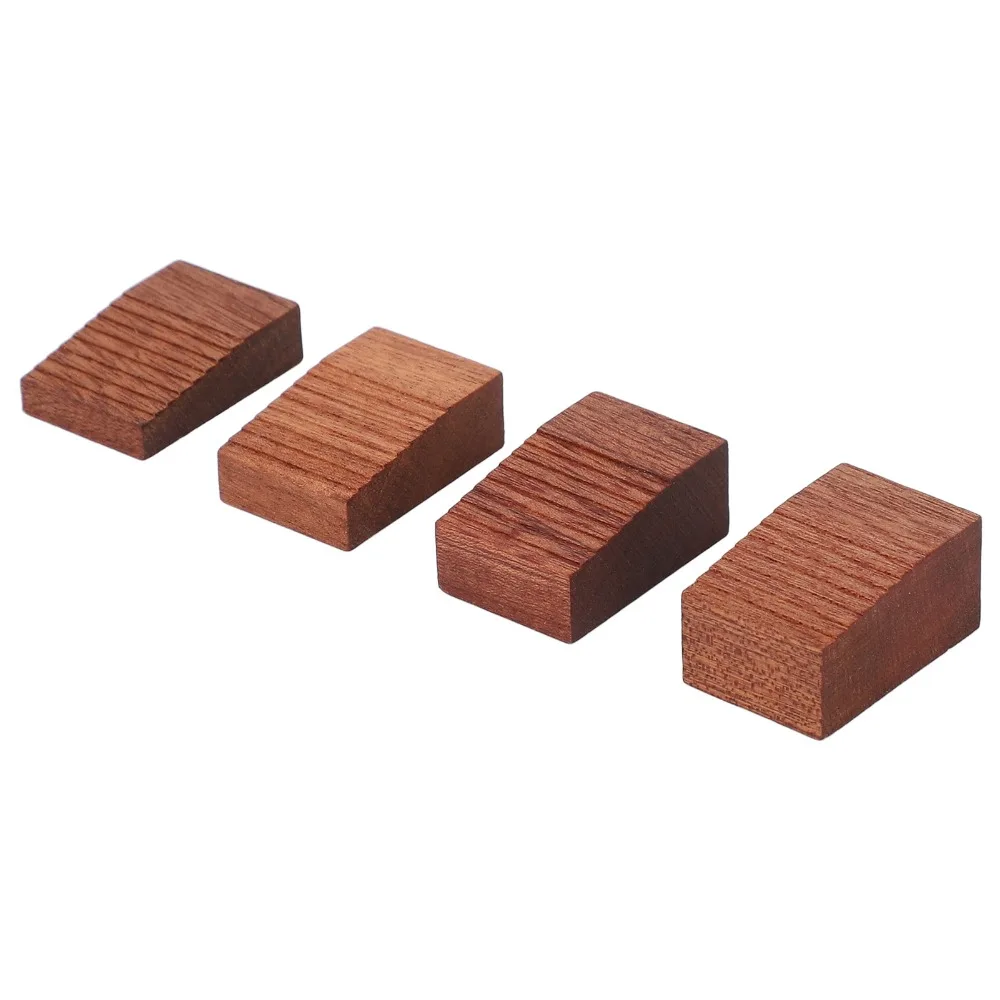 4 Sizes Floyd Rose Floating Tremolo Set Up Blocks Mahogany Mahogany Color Floating Tremolo Stopper Tremolo Trem Wedge