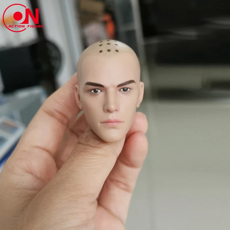 1/6th ذكر رئيس نحت 3 نسعات عيون مفتوحة ومغلقة الراهب المقدس رئيس النحت للذكور 12 بوصة دمية عمل أرقام #6