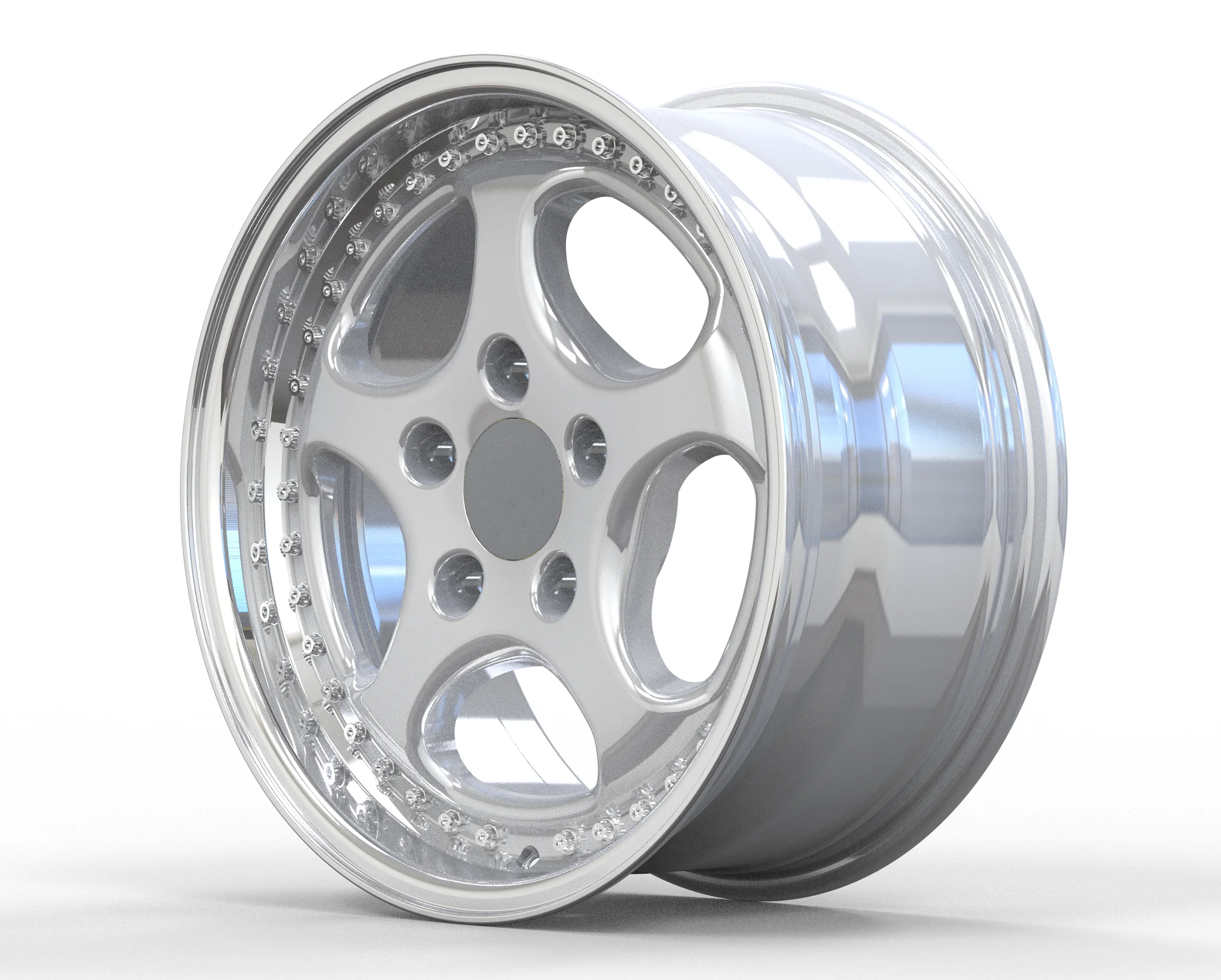 Customized Forged Wheel Rims 18 19 20 21 Inch 2-Piece Forged Wheels For Porsche Aluminum Alloy Passenger Car Wheels